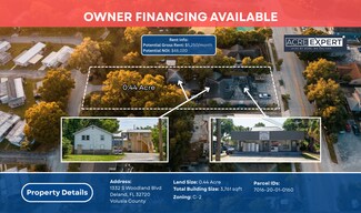 Más detalles de 332 S Woodland Blvd, Deland, FL - Local en venta