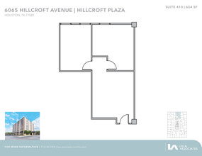 6065 Hillcroft Ave, Houston, TX en alquiler Plano de la planta- Imagen 1 de 1