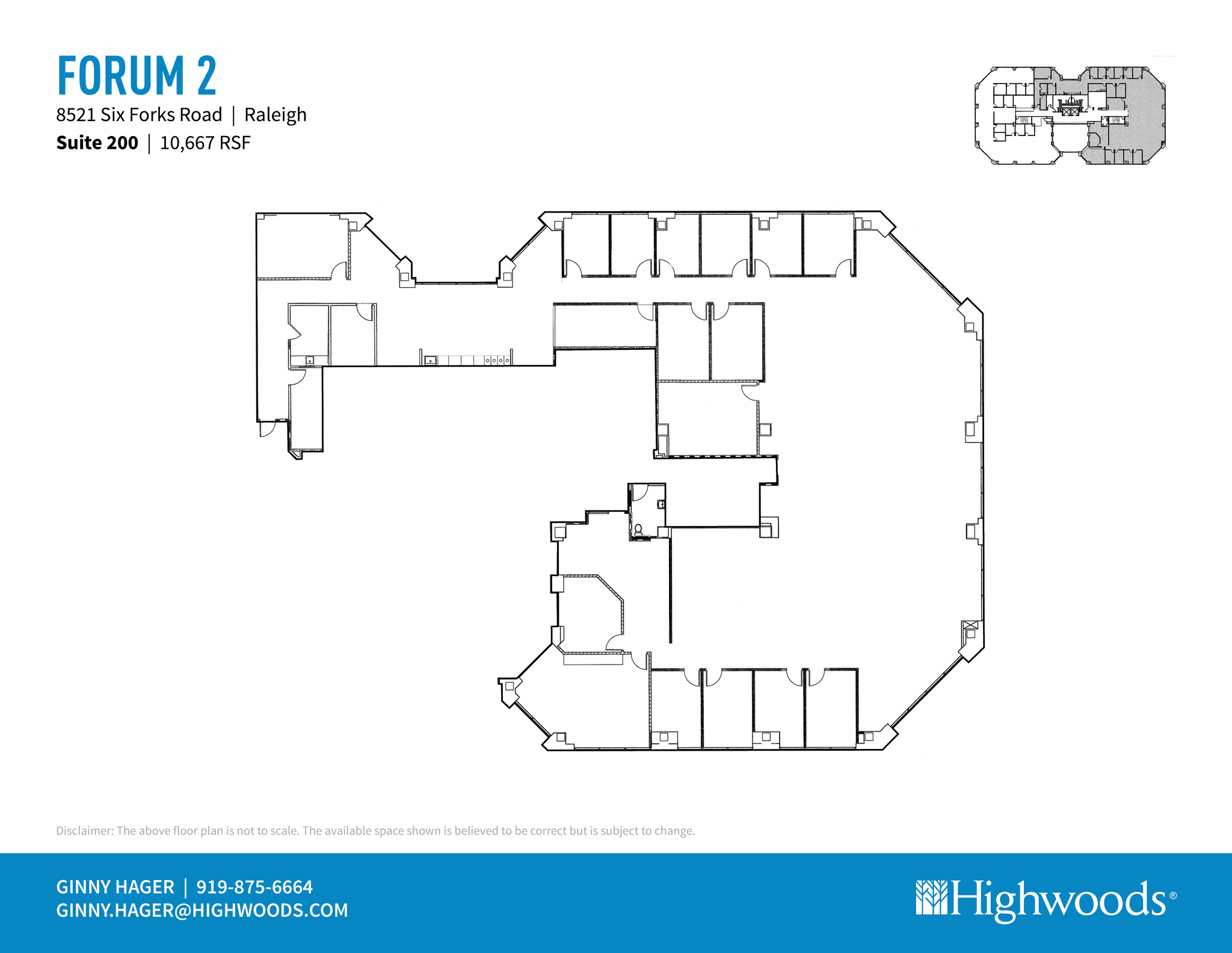 8521 Six Forks Rd, Raleigh, NC en alquiler Plano de la planta- Imagen 1 de 1