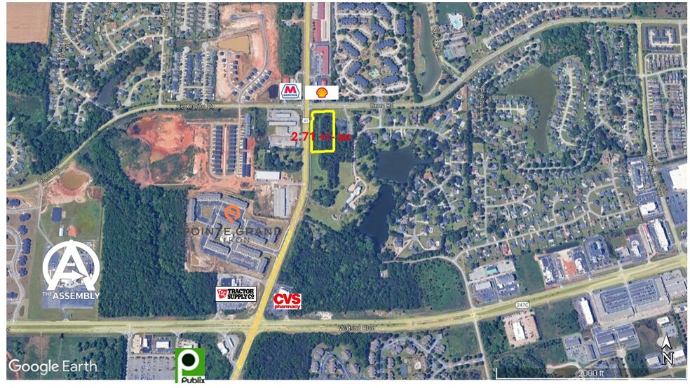 Hwy 41 and Gunn Rd, Centerville, GA en venta - Foto del edificio - Imagen 1 de 2