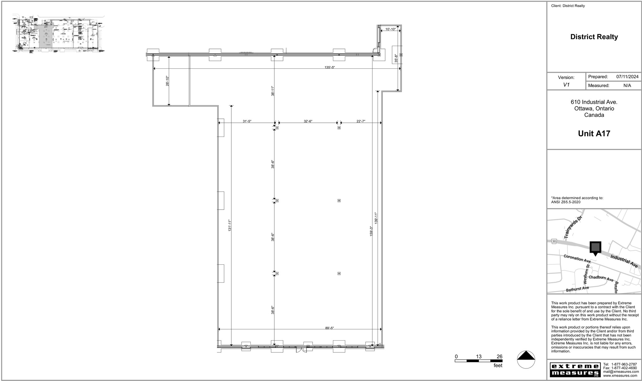 100 Trainyards Dr, Ottawa, ON en alquiler Plano de la planta- Imagen 1 de 9