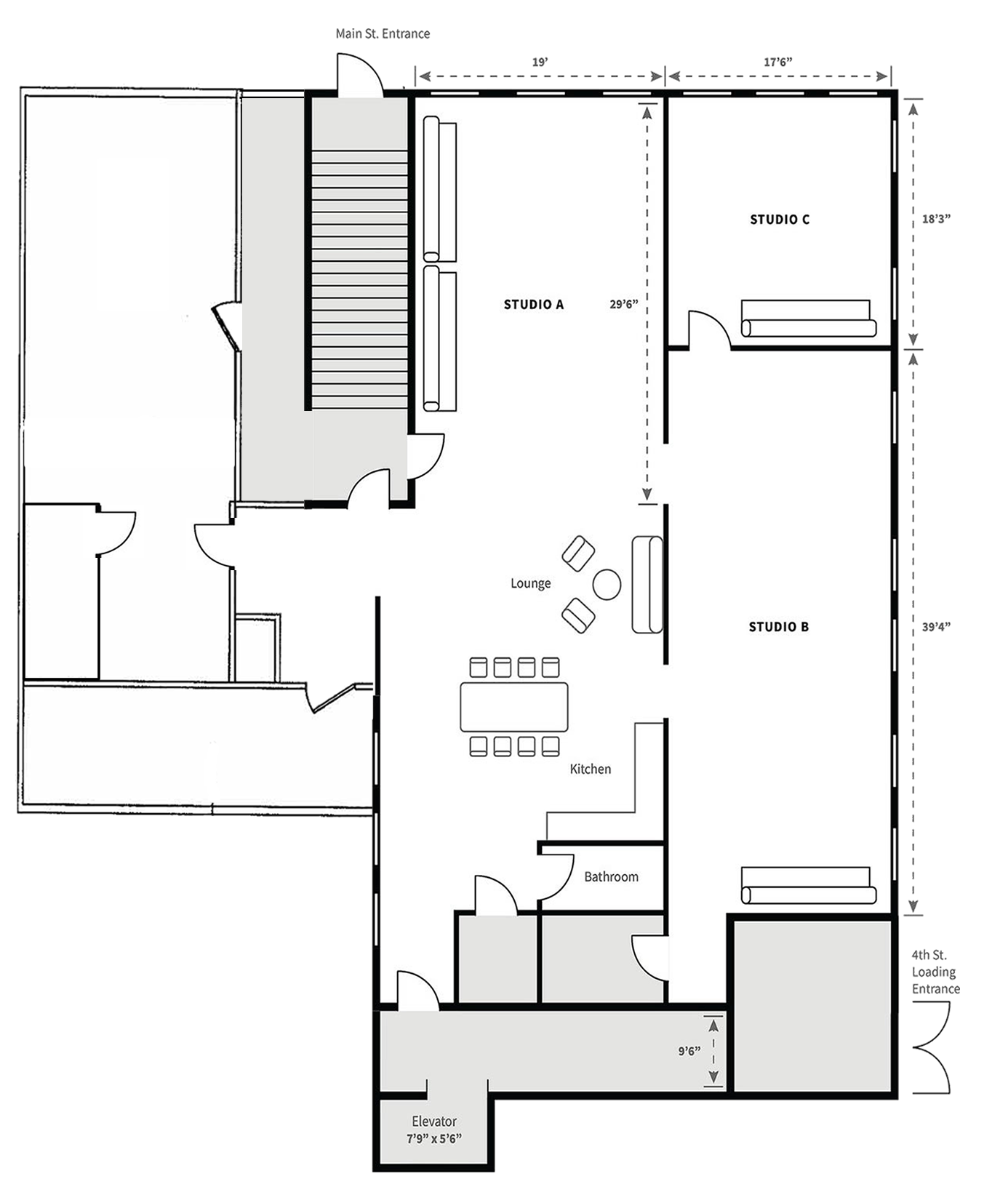 147-153 E Main St, Columbus, OH en alquiler Plano de la planta- Imagen 1 de 1