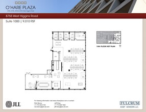 8725 W Higgins Rd, Chicago, IL en alquiler Plano de la planta- Imagen 1 de 1