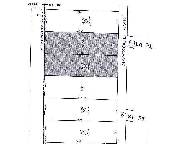 6051 Maywood Ave, Huntington Park, CA en alquiler - Plano de solar - Imagen 2 de 3