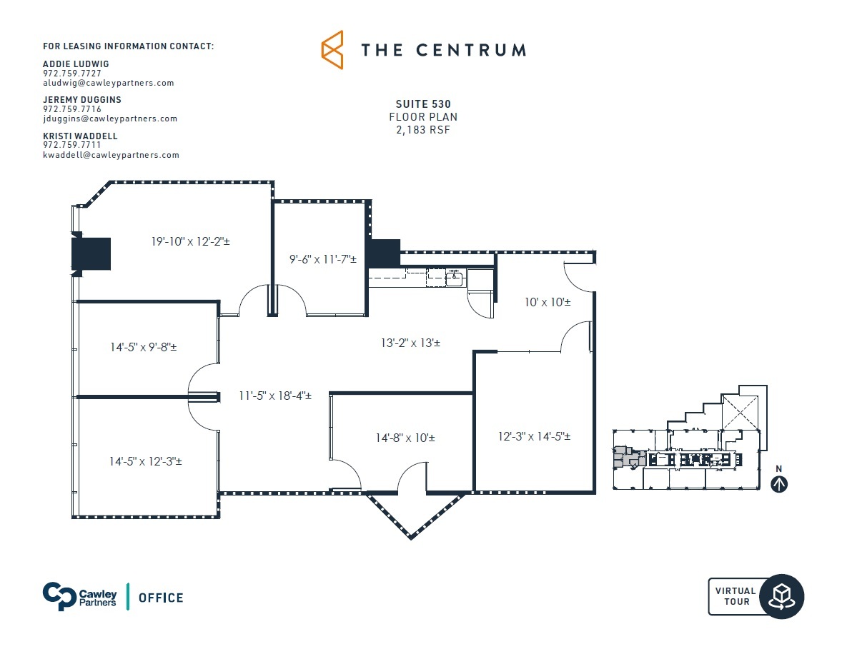 3102 Oak Lawn Ave, Dallas, TX en alquiler Plano de la planta- Imagen 1 de 5