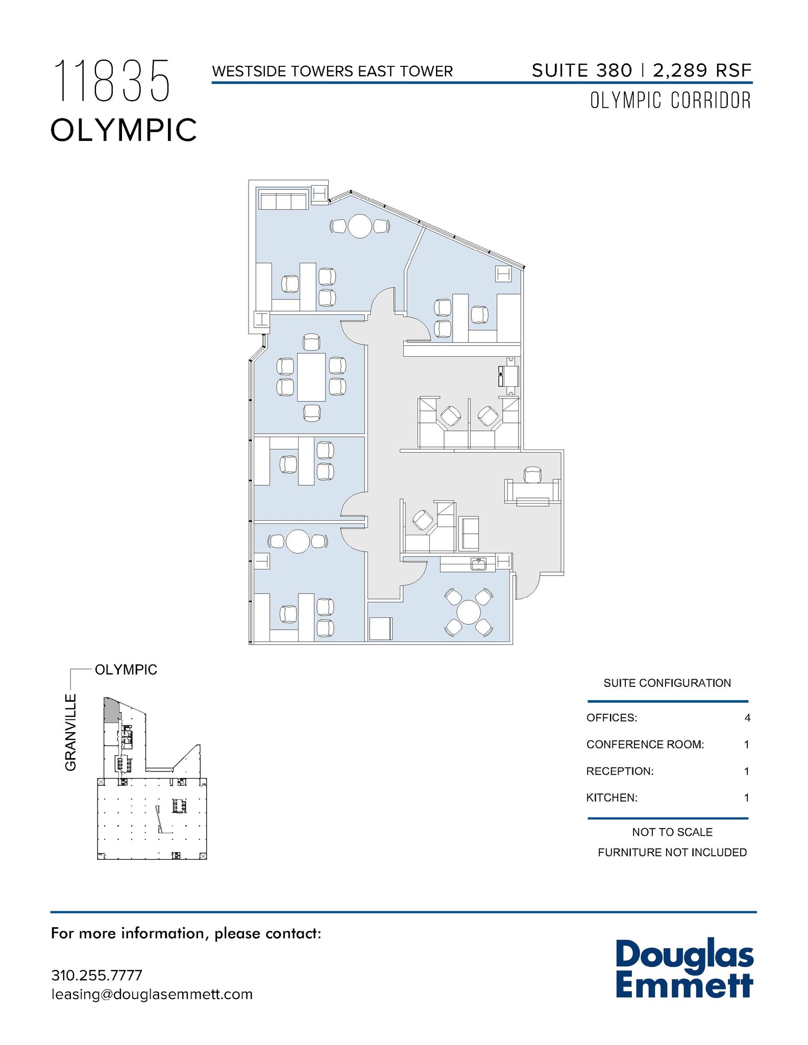 11845 W Olympic Blvd, Los Angeles, CA en alquiler Plano de la planta- Imagen 1 de 1