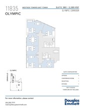 11845 W Olympic Blvd, Los Angeles, CA en alquiler Plano de la planta- Imagen 1 de 1