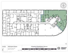 3333 N Calvert St, Baltimore, MD en alquiler Plano de la planta- Imagen 1 de 1