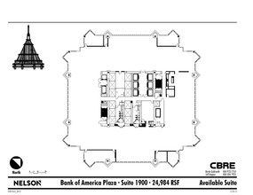 600 Peachtree St NE, Atlanta, GA en alquiler Plano de la planta- Imagen 1 de 1