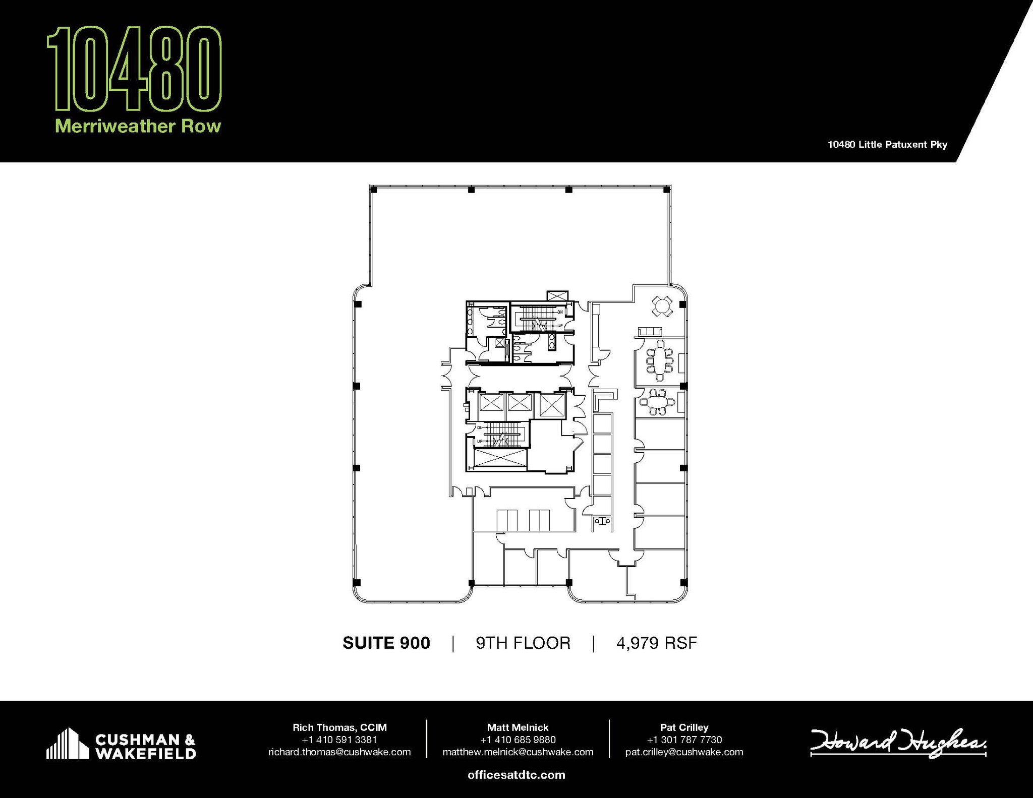 10480 Little Patuxent Pky, Columbia, MD en alquiler Plano de la planta- Imagen 1 de 1