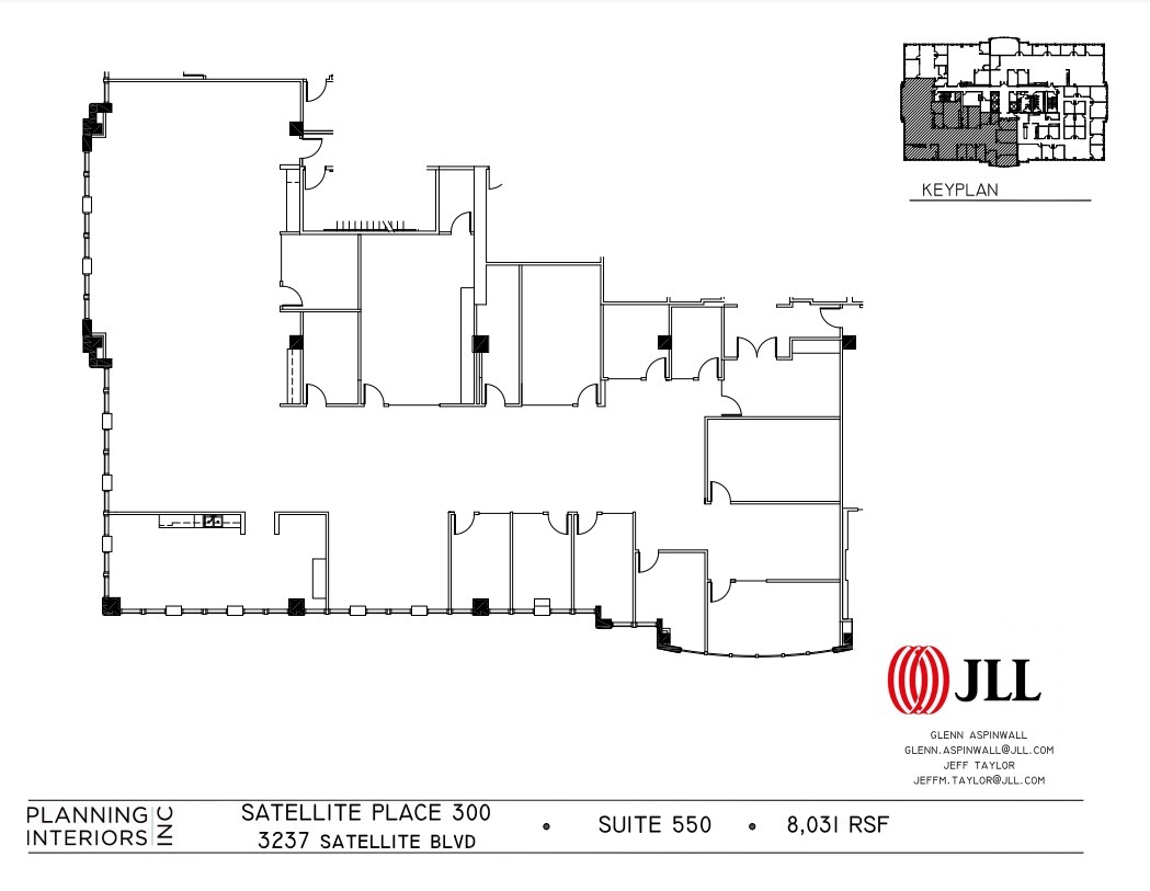 3095 Satellite Blvd, Duluth, GA en alquiler Plano de la planta- Imagen 1 de 1