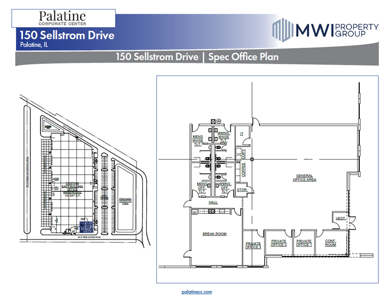 150 Sellstrom Dr, Palatine, IL en alquiler - Foto del edificio - Imagen 2 de 8