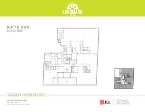 1801 N Lamar St, Dallas, TX en alquiler Plano de la planta- Imagen 1 de 2