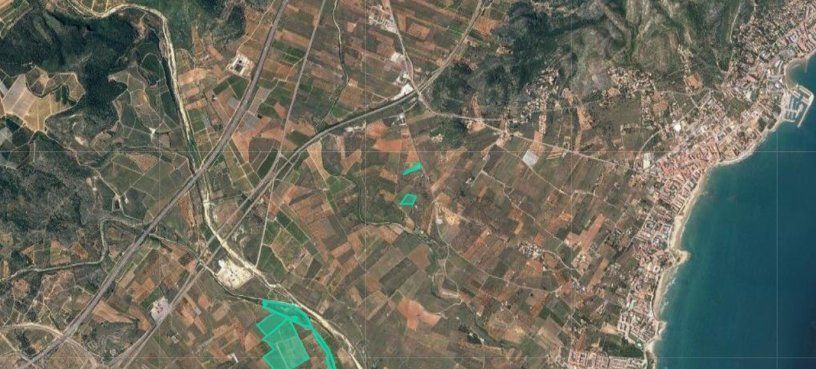 Terreno en Alcalà de Xivert, Castellón en alquiler Vista aérea- Imagen 1 de 5