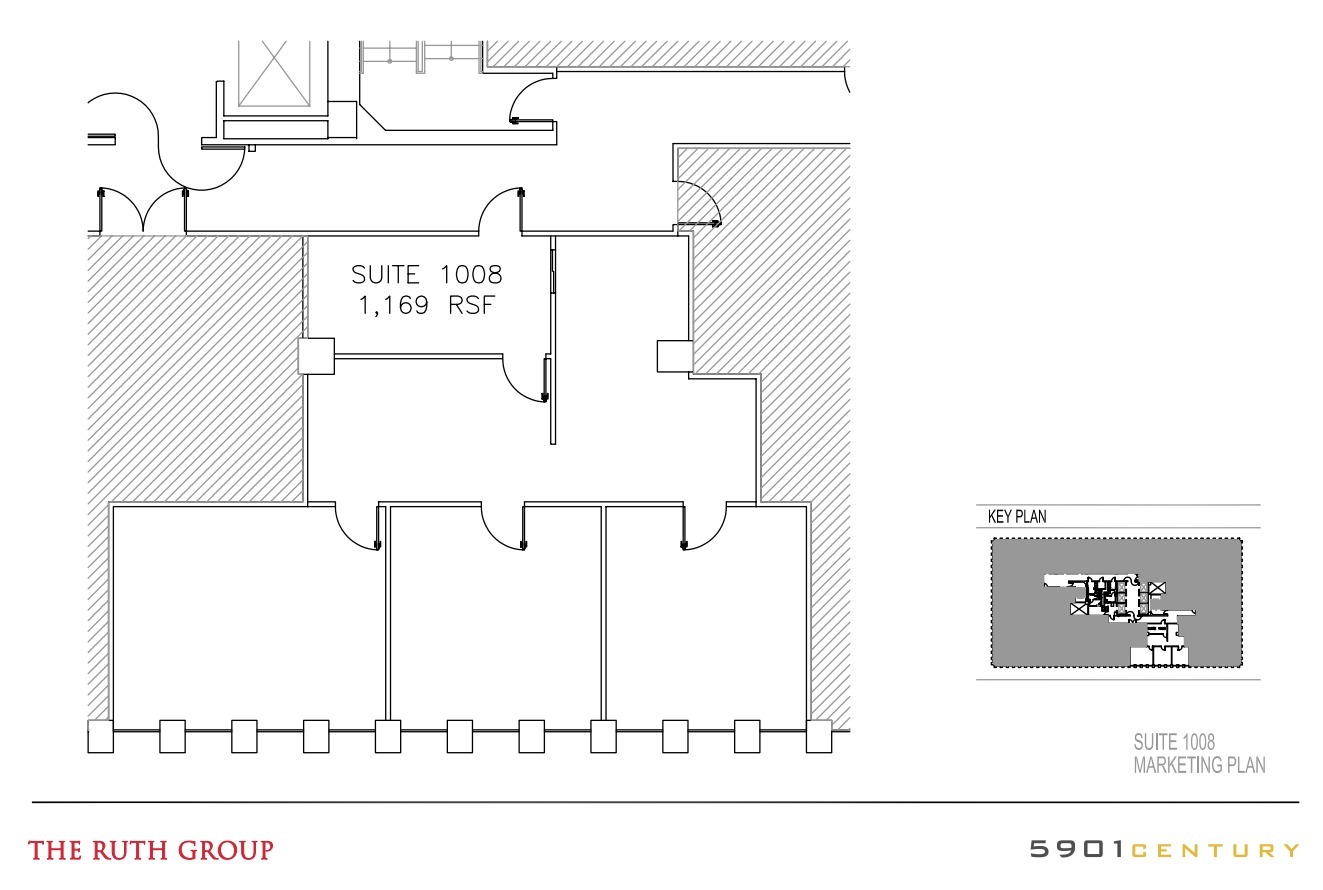 5901 W Century Blvd, Los Angeles, CA en alquiler Plano de la planta- Imagen 1 de 1