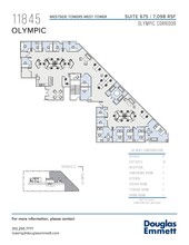 11845 W Olympic Blvd, Los Angeles, CA en alquiler Plano de la planta- Imagen 1 de 1