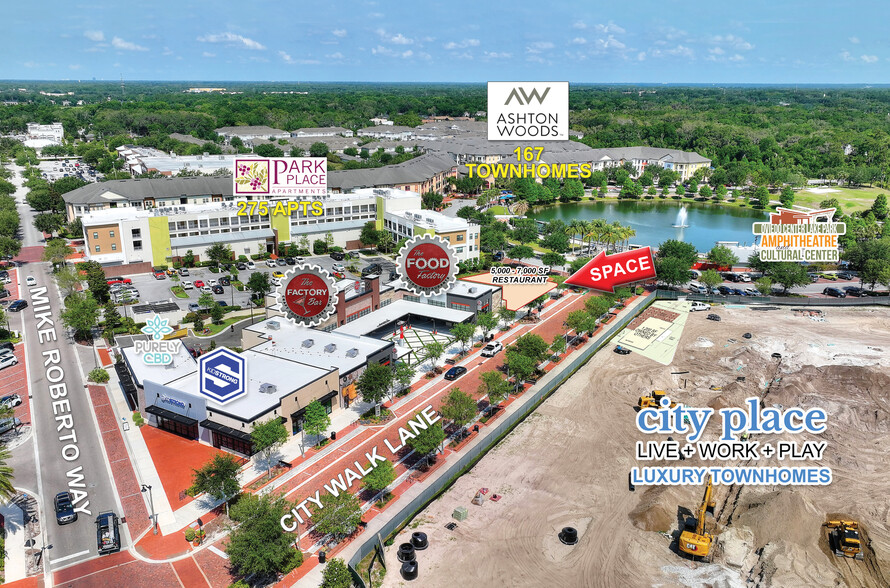 876 City Walk Ln, Oviedo, FL en venta - Vista aérea - Imagen 1 de 3