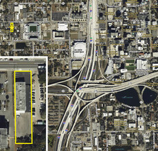 822 W Central Blvd, Orlando, FL - VISTA AÉREA  vista de mapa - Image1