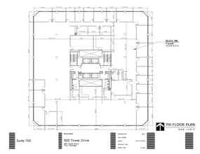 900 Tower Dr, Troy, MI en alquiler Plano de la planta- Imagen 1 de 2