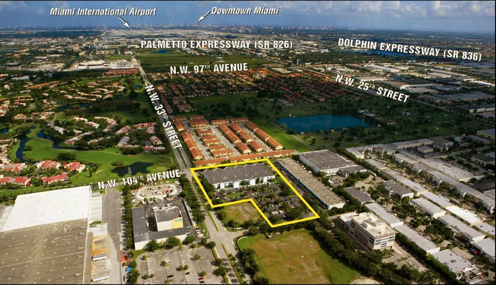 10400 NW 33rd St, Miami, FL en alquiler - Vista aérea - Imagen 3 de 16