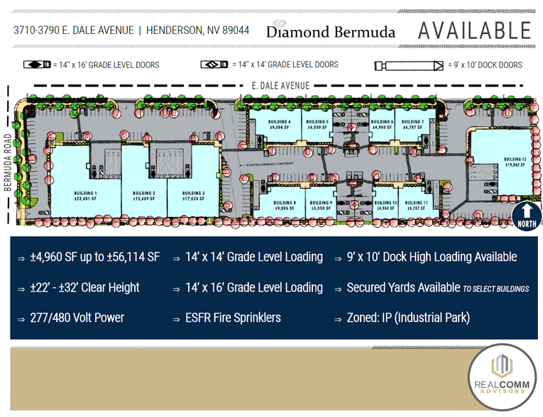 3710 E Dale Ave, Henderson, NV en alquiler - Foto del edificio - Imagen 2 de 5