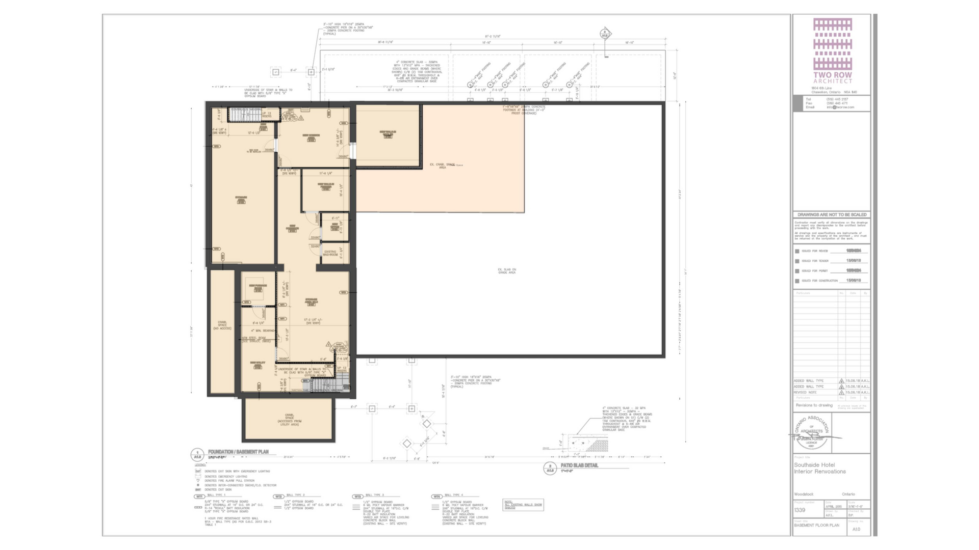 95 Victoria St S, Woodstock, ON en venta Plano de la planta- Imagen 1 de 3