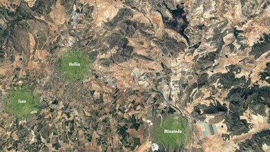 Calle Benjamín Palencia, Hellín, ALB - AÉREA  vista de mapa