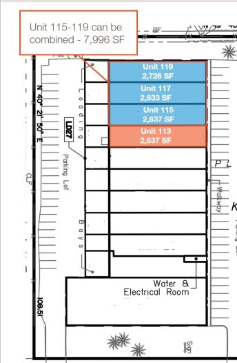 2710 Lancaster Rd, Ottawa, ON K1B 4W8 - Unidad 115 -  - Plano de la planta - Image 1 of 1