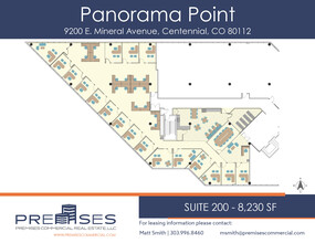 9200 E Mineral Ave, Centennial, CO en alquiler Plano de la planta- Imagen 1 de 1