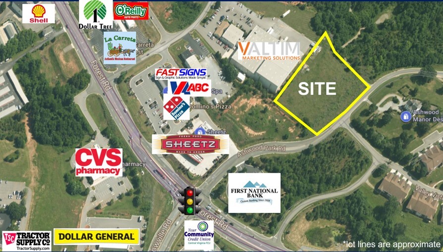 Ashwood Park Dr., Forest, VA en venta - Vista aérea - Imagen 1 de 1