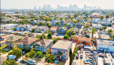 2506 S Budlong Ave, Los Angeles, CA - VISTA AÉREA  vista de mapa