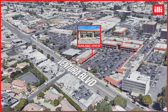 18399-18409 Ventura Blvd, Tarzana, CA - VISTA AÉREA  vista de mapa