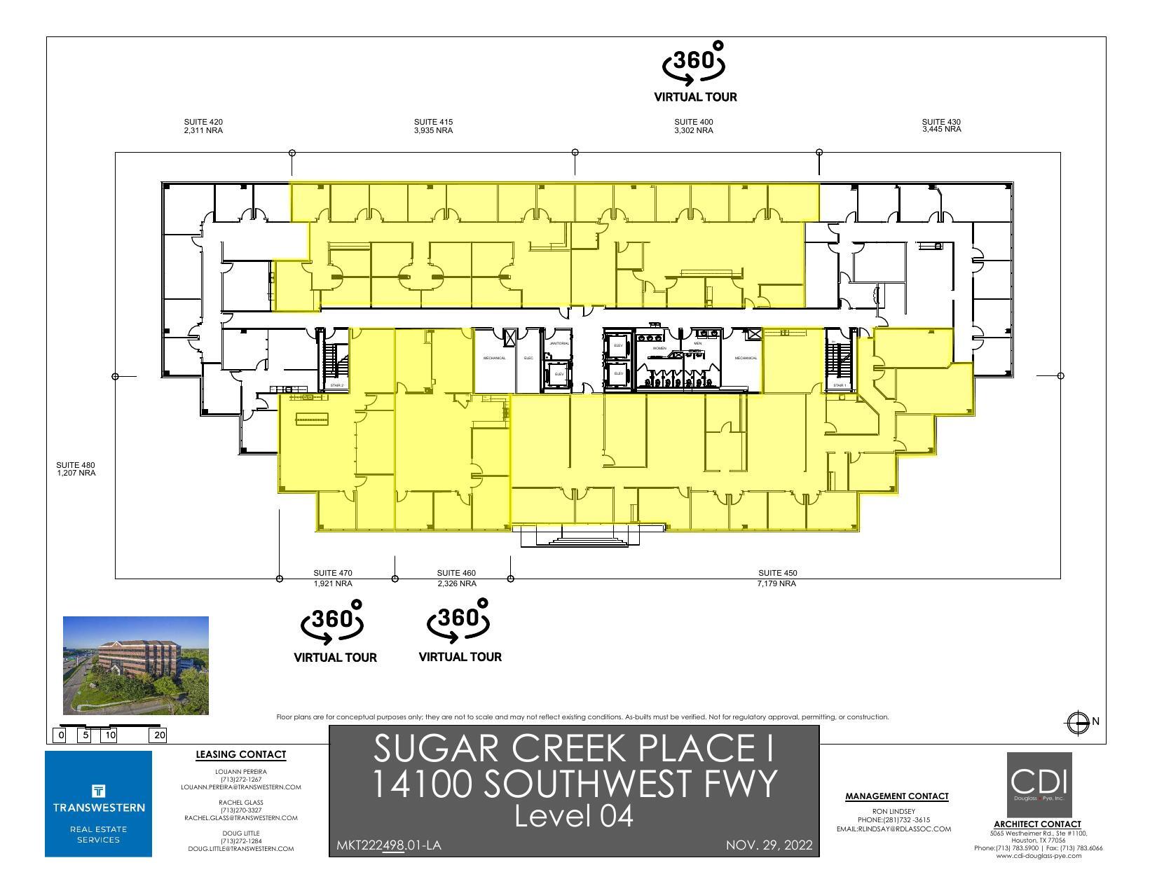 14100 Southwest Fwy, Sugar Land, TX en alquiler Plano de la planta- Imagen 1 de 1