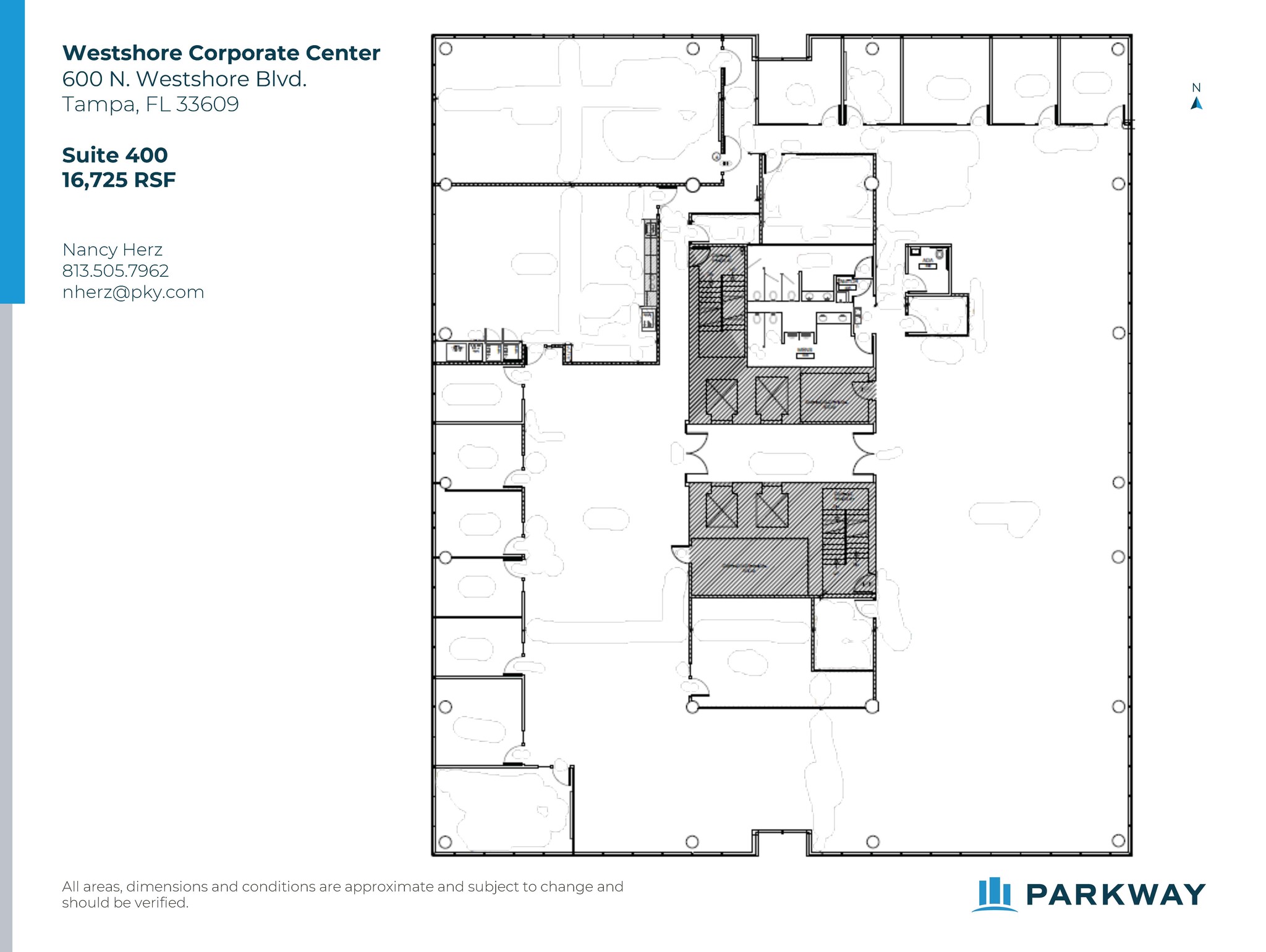 600 N Westshore Blvd, Tampa, FL en alquiler Plano de la planta- Imagen 1 de 1