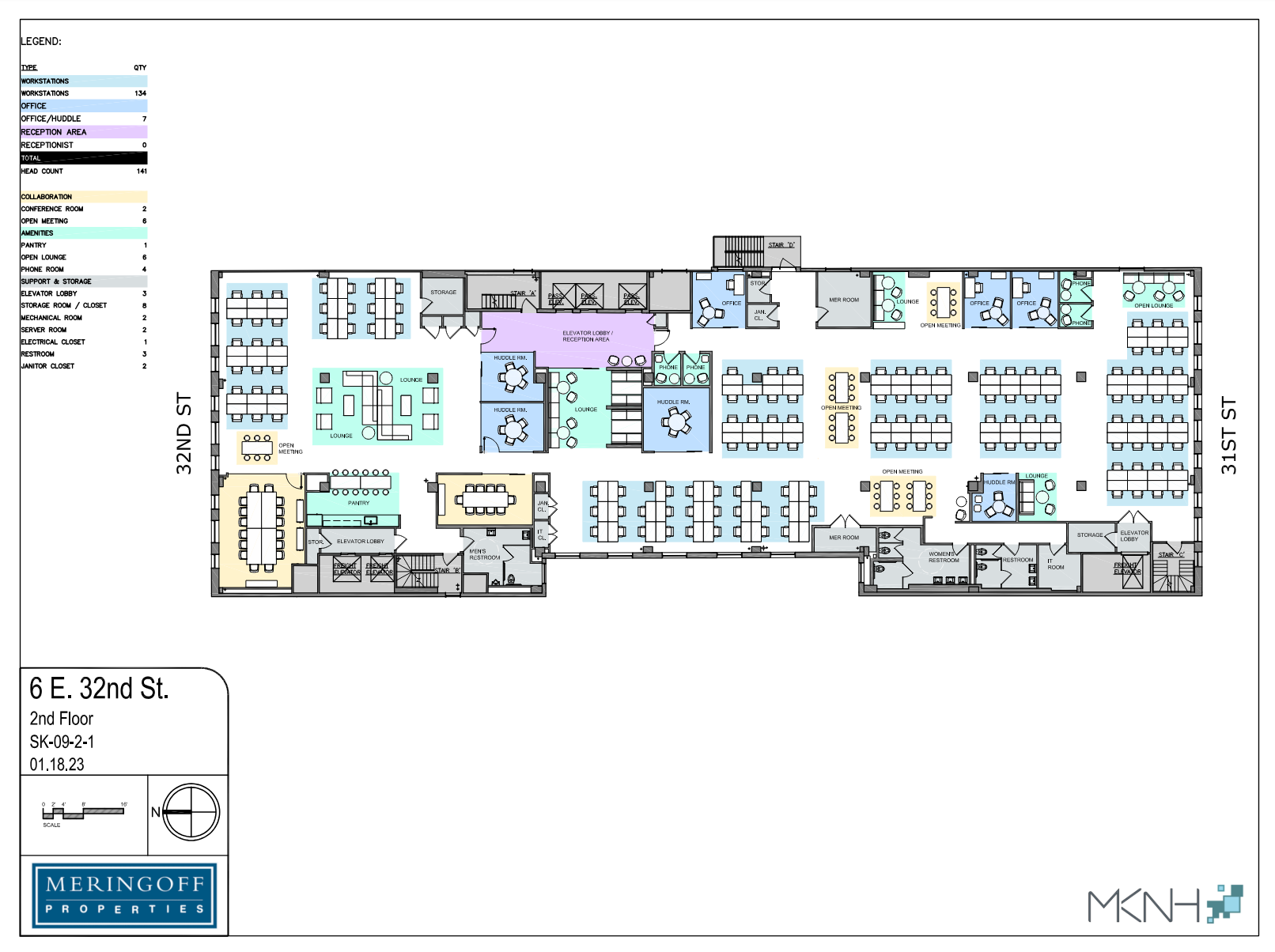 6 E 32nd St, New York, NY en alquiler Plano de la planta- Imagen 1 de 1