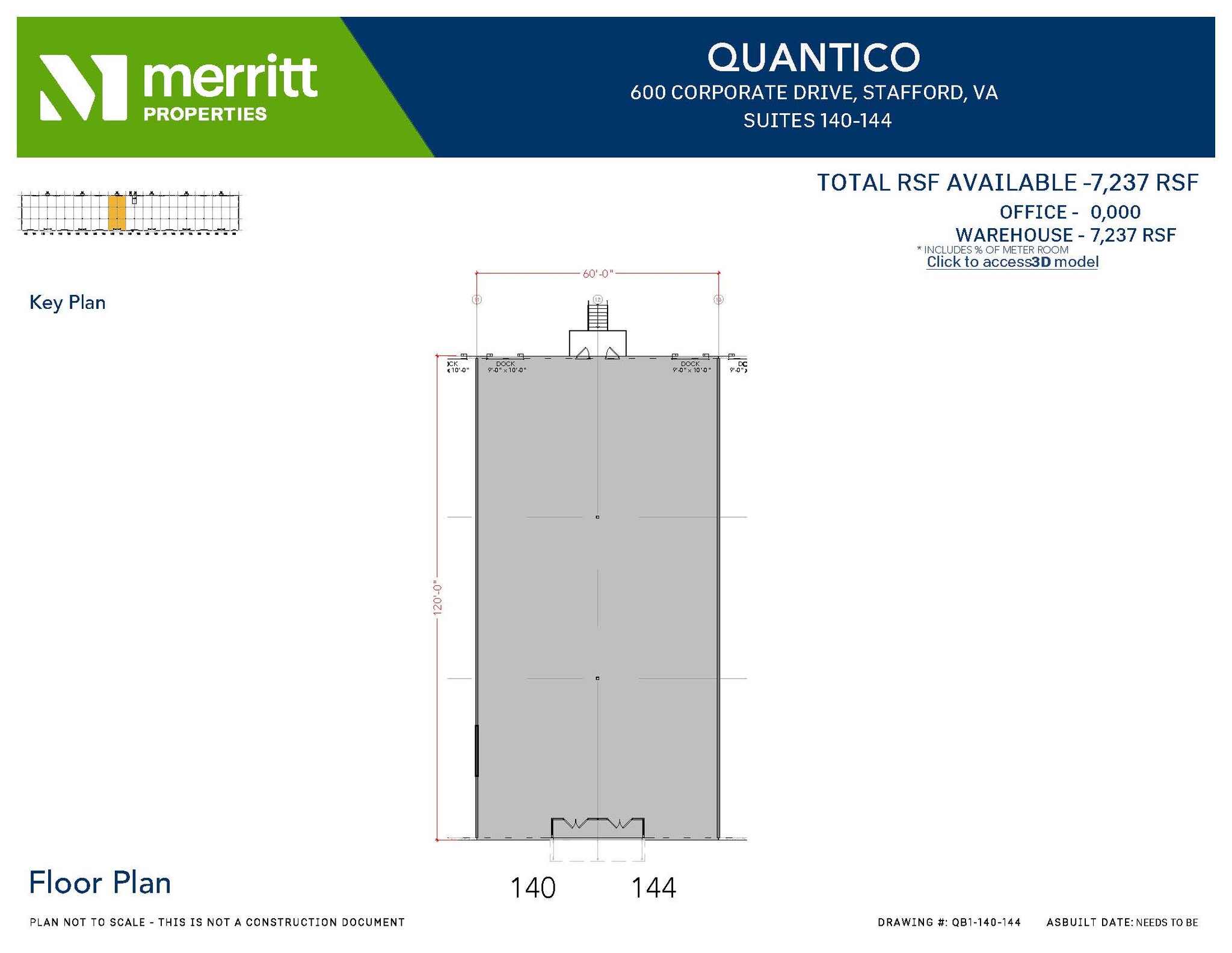 650 Corporate Dr, Stafford, VA en alquiler Plano de la planta- Imagen 1 de 1