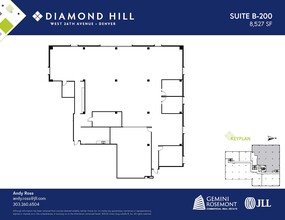 2490 W 26th Ave, Denver, CO en alquiler Plano de la planta- Imagen 1 de 2