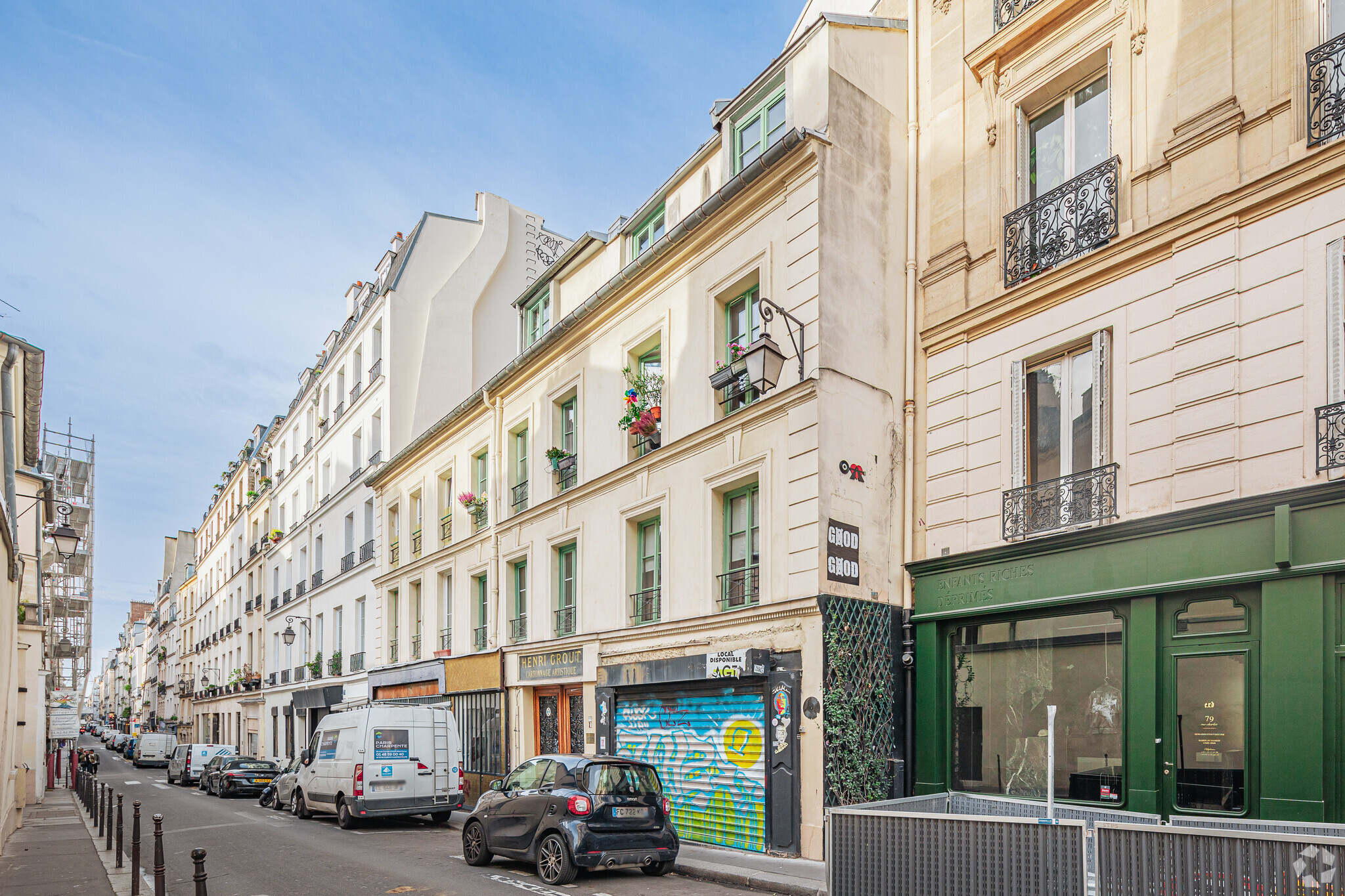 77 Rue Charlot, Paris en alquiler Foto del edificio- Imagen 1 de 4