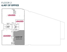 220 W Germantown Pike, Plymouth Meeting, PA en alquiler Plano de la planta- Imagen 1 de 1