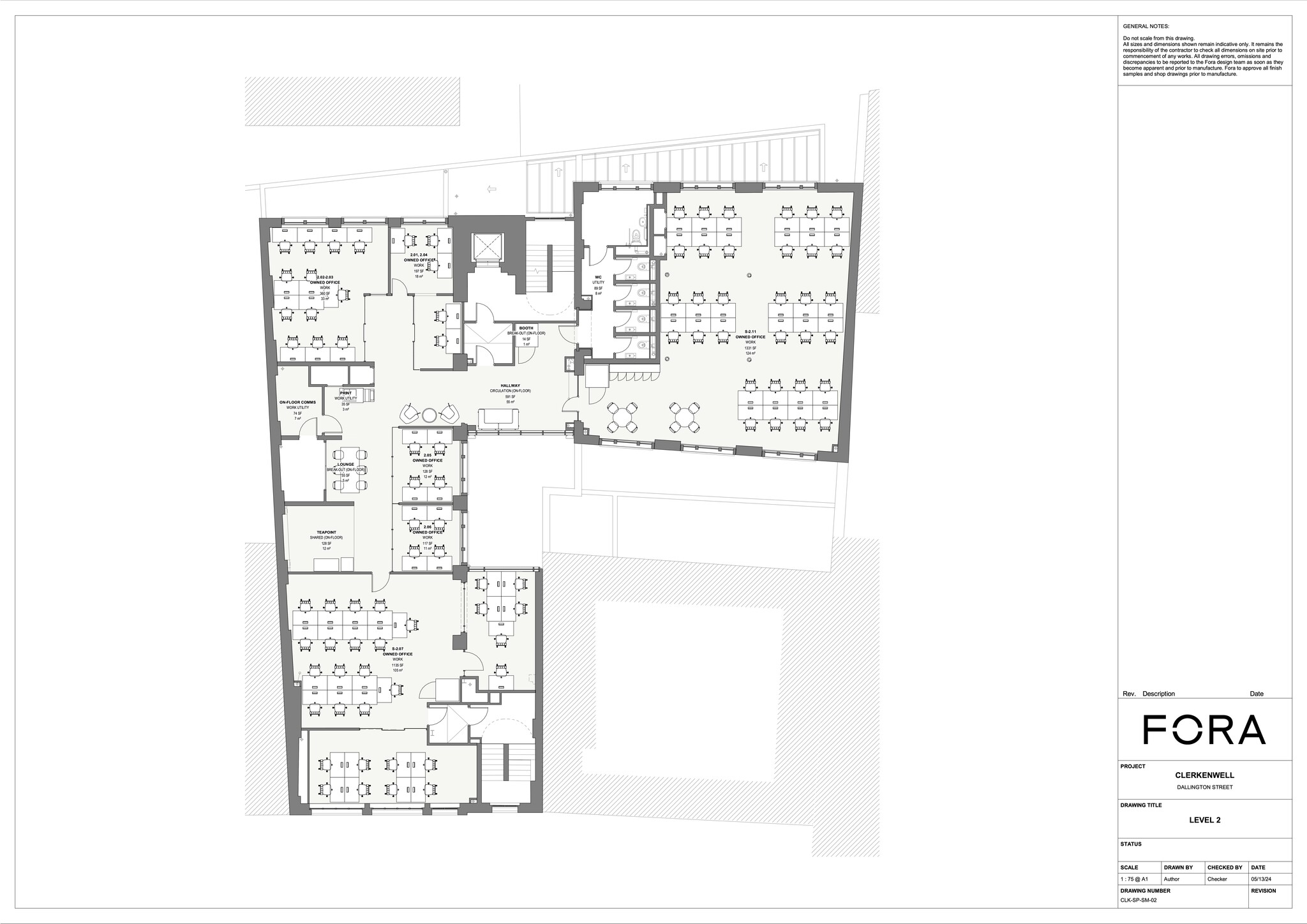 9 Dallington St, London en alquiler Plano del sitio- Imagen 1 de 1