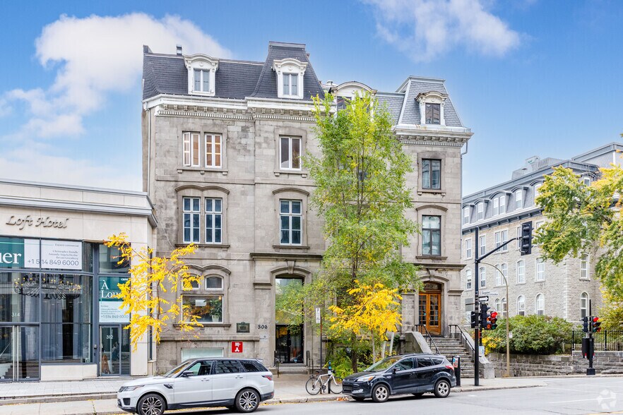 306 Rue Sherbrooke E, Montréal, QC en alquiler - Foto del edificio - Imagen 2 de 4