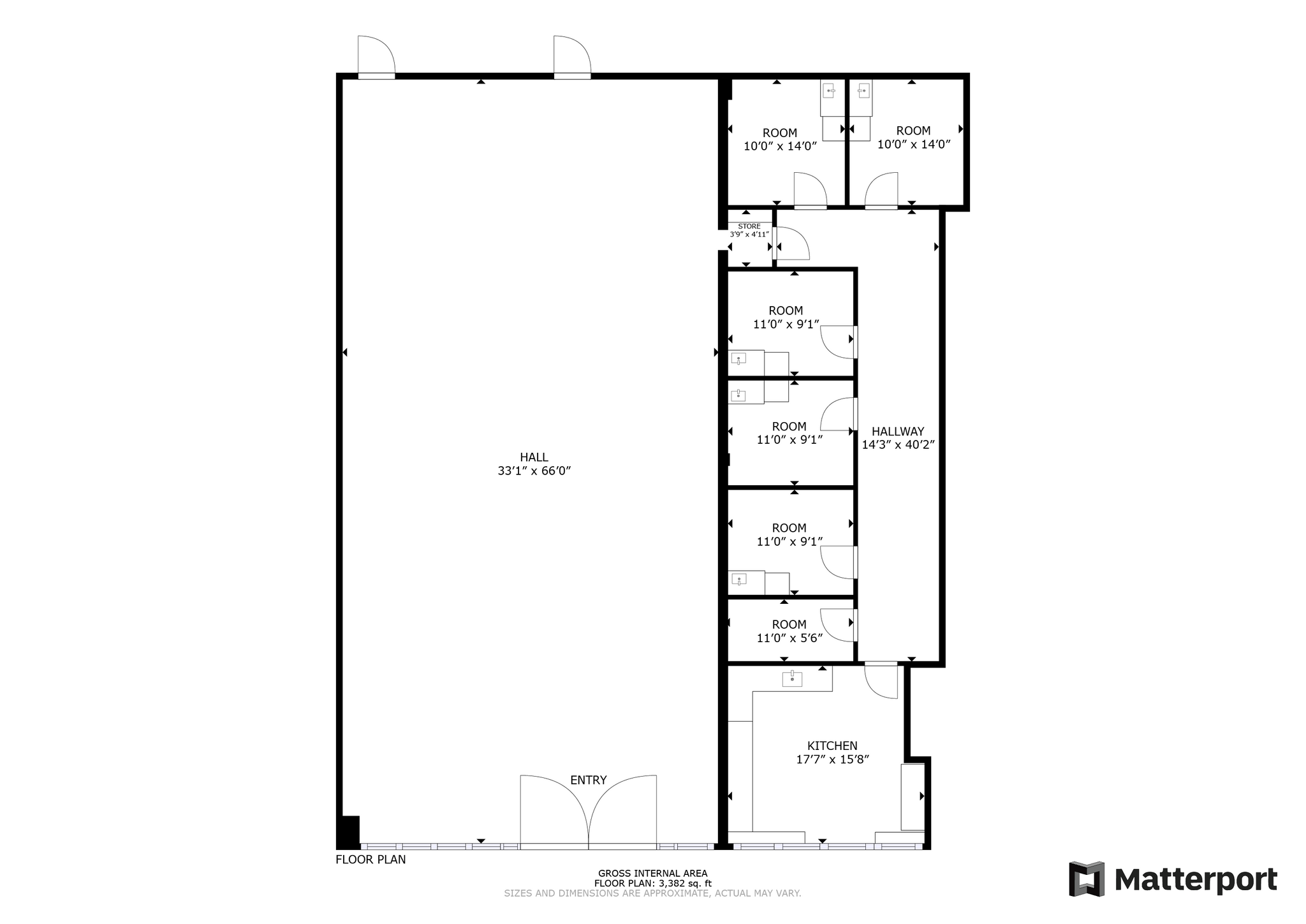 4742-4756 W Cal Sag Rd, Midlothian, IL en alquiler Plano de la planta- Imagen 1 de 1