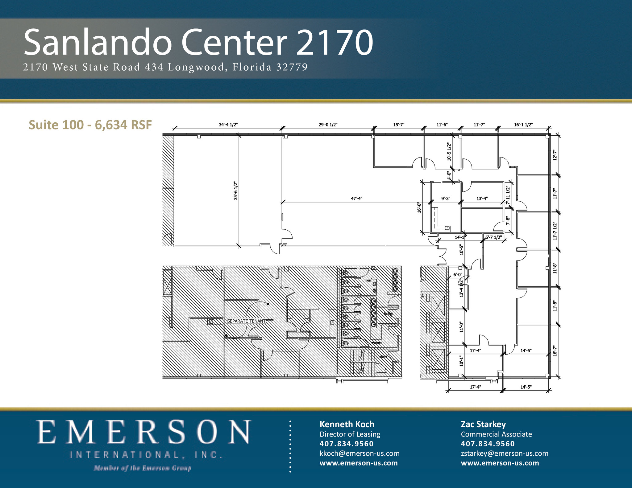 2170 W State Road 434, Longwood, FL en alquiler Plano de la planta- Imagen 1 de 1