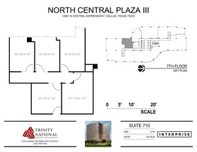 12801 N Central Expy, Dallas, TX en alquiler Plano del sitio- Imagen 1 de 1