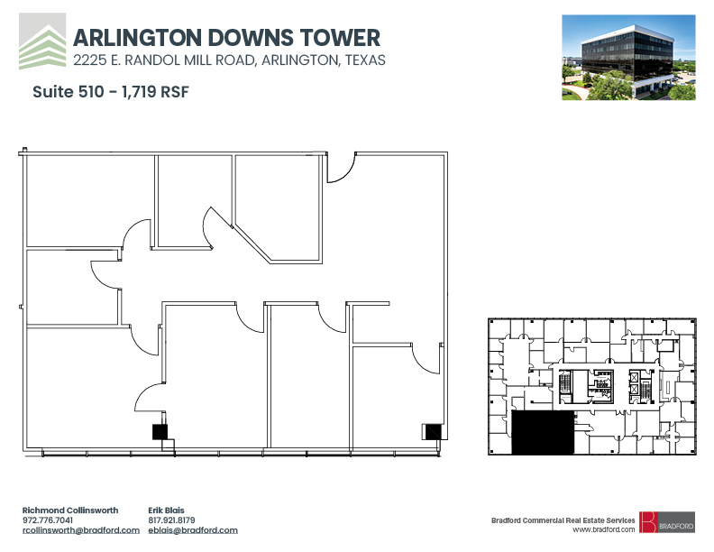 2225 E Randol Mill Rd, Arlington, TX en alquiler Plano de la planta- Imagen 1 de 1