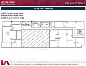 130 Pine Ave, Long Beach, CA en venta Plano de la planta- Imagen 1 de 1