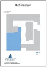 11111 Richmond Ave, Houston, TX en alquiler Plano del sitio- Imagen 1 de 1