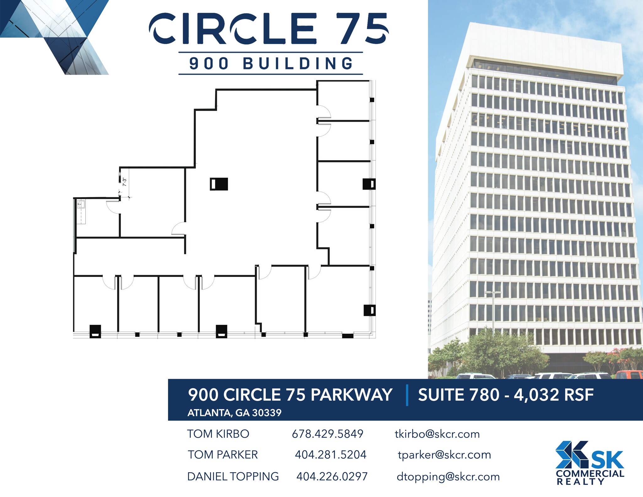 900 Circle 75 Pky SE, Atlanta, GA en alquiler Plano del sitio- Imagen 1 de 1