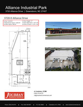 3716 Alliance Dr, Greensboro, NC en alquiler Plano de la planta- Imagen 1 de 11