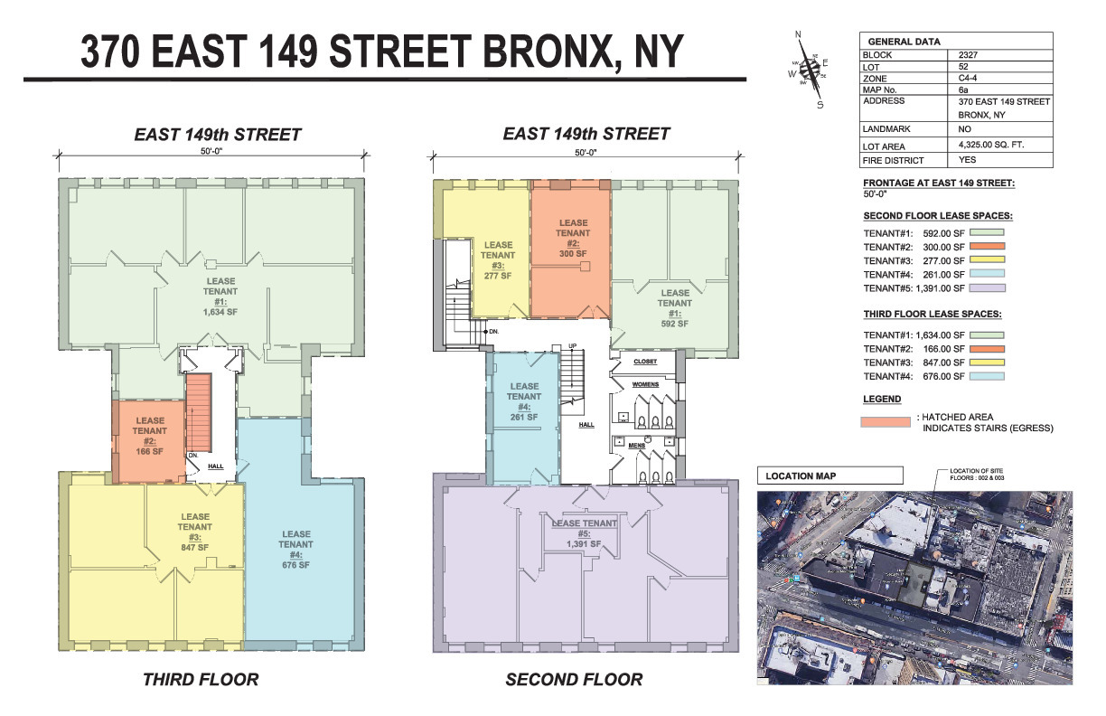 370 E 149th St, Bronx, NY en alquiler Plano de la planta- Imagen 1 de 5